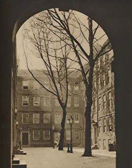 London Architectural Features Prints: A Vision of Early Spring Within The Temple, c1935. Creator: Donald McLeish
