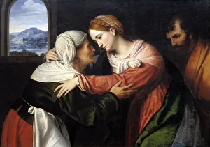 The Visitation Print, Private Collection