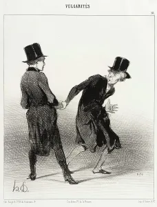 Honoré Daumier Artist Prints: Vous mon ami! comment vous savez... 1842. Creator: Honore Daumier