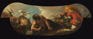 Italian Rococo Painting Prints: Vulcan