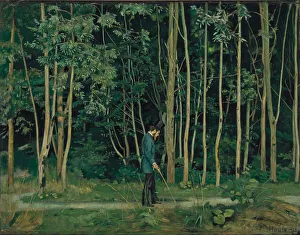 Prints of Walking at the forest edge, ca 1885. Found in the Collection of Stiftung fur Kunst, Kultur und Geschichte, Winterthur Ferdinand Hodler Prints: Heritage Images Print: Walking at the forest edge, ca 1885