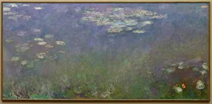 Water Lilies (Agapanthus), c. 1915-26. Creator: Claude Monet (French, 1840-1926) Water Lilies (Agapanthus), c. 1915-26. Creator: Claude Monet (French, 1840-1926)