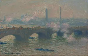 Waterloo Bridge, Gray Day, 1903. Creator: Claude Monet Waterloo Bridge, Gray Day, 1903. Creator: Claude Monet