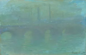 Waterloo Bridge, London, at Dusk, 1904. Creator: Claude Monet Waterloo Bridge, London, at Dusk, 1904. Creator: Claude Monet