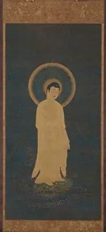 Prints of Welcoming Descent of Amida Buddha (Raigo), about 1270--1333 Cleveland Prints: Welcoming Descent of Amida Buddha Print, 1270-1333