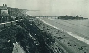 Dorset Coastline Images Prints: The West Cliff, c1910