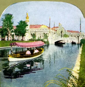 The West Lagoon from the World Fair, St Louis, Missouri, 1904 The West Lagoon from the World Fair, St Louis, Missouri, 1904