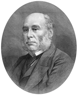 WH Smith, MP, First Lord of the Treasury, 1887. Artist: R Taylor WH Smith, MP, First Lord of the Treasury, 1887. Artist: R Taylor