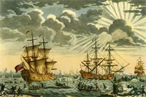 Whale or Greenland Fishery, 1720, (1946). Creator: Elisha Kirkall Whale or Greenland Fishery, 1720, (1946). Creator: Elisha Kirkall