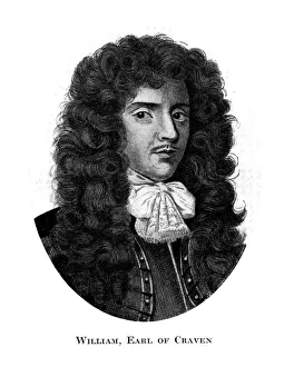 William Craven (1606-1697), 1st Earl of Craven, 19th century William Craven (1606-1697), 1st Earl of Craven, 19th century