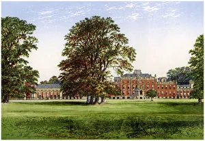 Wimpole Hall, Cambridgeshire, home of the Earl of Hardwicke, c1880 Wimpole Hall, Cambridgeshire, home of the Earl of Hardwicke, c1880