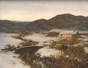 Modern Masterpieces Of British Art Book Prints: Winter Twilight, c1904, (c1930). Creator: Alexander Kellock Brown