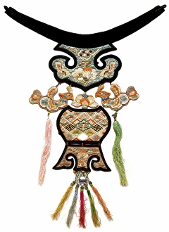Woman's Collar Print, circa 1880