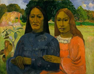 Two Women, 1901 or 1902. Creator: Paul Gauguin Two Women, 1901 or 1902. Creator: Paul Gauguin
