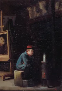 Workshop Interior Print, Late 19th Century