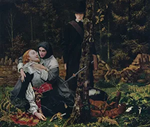 The Wounded Cavalier Print, 1855-1912