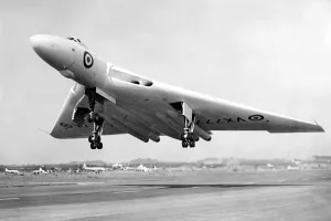 Avro Vulcan four engine Delta Wing Jet Bomber, 1953 Avro Vulcan four engine Delta Wing Jet Bomber, 1953