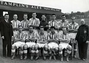 Eric Gill Collection: Brighton & Hove Albion FC team group 1955