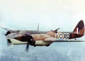 Bristol Blenheim bomber of World War II Bristol Blenheim bomber of World War II