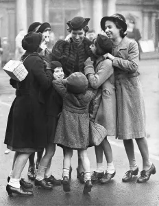 World War Two England Prints: All together again