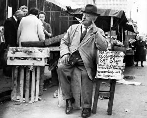 The last day of Seaton Market 1966 The last day of Seaton Market 1966