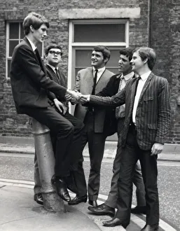 Elton John with his early group Bluesology Elton John with his early group Bluesology