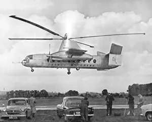 The Fairey Rotodyne at White Waltham airfield Berkshire 1958 The Fairey Rotodyne at White Waltham airfield Berkshire 1958