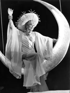 Ginger Rogers Prints: Ginger Rogers as the Moon Lady Print, 1969 Theatre Royal Dury Lane
