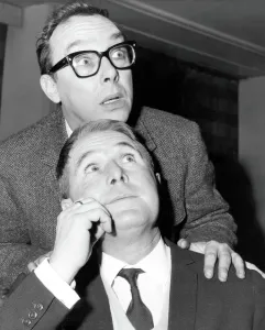 Eric Morecambe and Ernie Wise Rehearse Print, 1966