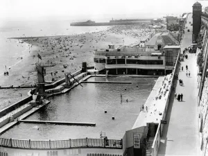 The Marina swimming pool in Ramsgate, 1937 The Marina swimming pool in Ramsgate, 1937