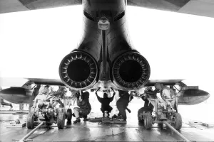 RAF Phantom jet being armed at RAF Wattisham 1980 RAF Phantom jet being armed at RAF Wattisham 1980