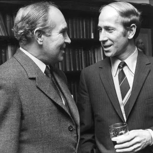 Sir Alf Ramsey with Bobby Charlton 1970 Sir Alf Ramsey with Bobby Charlton 1970