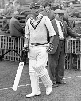 Sir Len Hutton England v South Africa at Old Trafford 1951 Sir Len Hutton England v South Africa at Old Trafford 1951