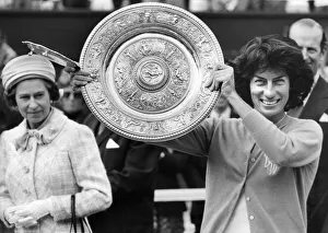 Virginia Wade wins Wimbledon Virginia Wade wins Wimbledon