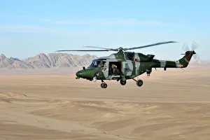 Army Air Corps Lynx Mk9A Helicopter Over Afghanistan Army Air Corps Lynx Mk9A Helicopter Over Afghanistan
