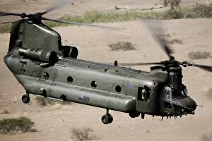 Army Collection: Chinook in North African Exercise