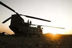 Army Collection: Chinook in North African Exercise