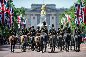 Army Collection: Duke of Cambridge Takes the Salute for his First Colonelis Review
