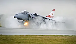 Harrier GR9 Lands at RAF Cottesmore Following Retirement from Service Harrier GR9 Lands at RAF Cottesmore Following Retirement from Service