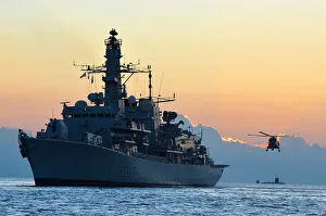 HMS Monmouth with HMS Trenchant HMS Monmouth with HMS Trenchant