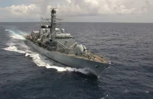 Warship Prints: HMS Richmond Print - Type 23 Frigate