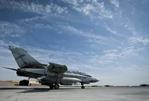Army Collection: RAF Tornado GR4 at Kandahar Airfield in Afghanistan