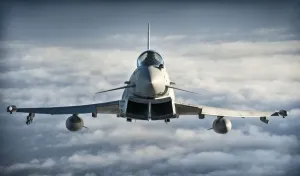 Images Dated 2013 October: RAF Typhoon Print - Exercise Capable Eagle