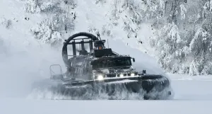 Royal Marine Landing Craft Air Cushioned LUPUS 2 in Norway Royal Marine Landing Craft Air Cushioned LUPUS 2 in Norway