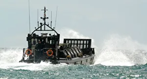 A Royal Marine LCVP Landing Craft A Royal Marine LCVP Landing Craft