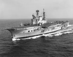 Royal Navy Aircraft Carrier Hms Eagle Ro5 at Sea . 12/03/1968 Royal Navy Aircraft Carrier Hms Eagle Ro5 at Sea . 12/03/1968