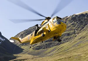 A search and rescue Sea King HAR Mk3 from D Flight, 202 Squadron, RAF Lossiemouth A search and rescue Sea King HAR Mk3 from D Flight, 202 Squadron, RAF Lossiemouth