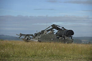 Army Collection: Trojan Armoured Engineer Vehicle on the Salisbury Plain Training Area