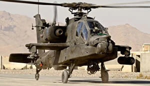 Army Collection: U. S. Army AH-64D Apache Helicopter at Kandahar Airfield