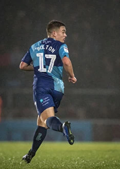 17. Luke Bolton Collection: Luke Bolton in Action: Wycombe Wanderers vs. Plymouth Argyle, Sky Bet League 1 (January 2019)